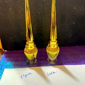 CHRISTIAN LOUBOUTIN full sized unboxed eyeshadows brand new PYRITE &LOLA